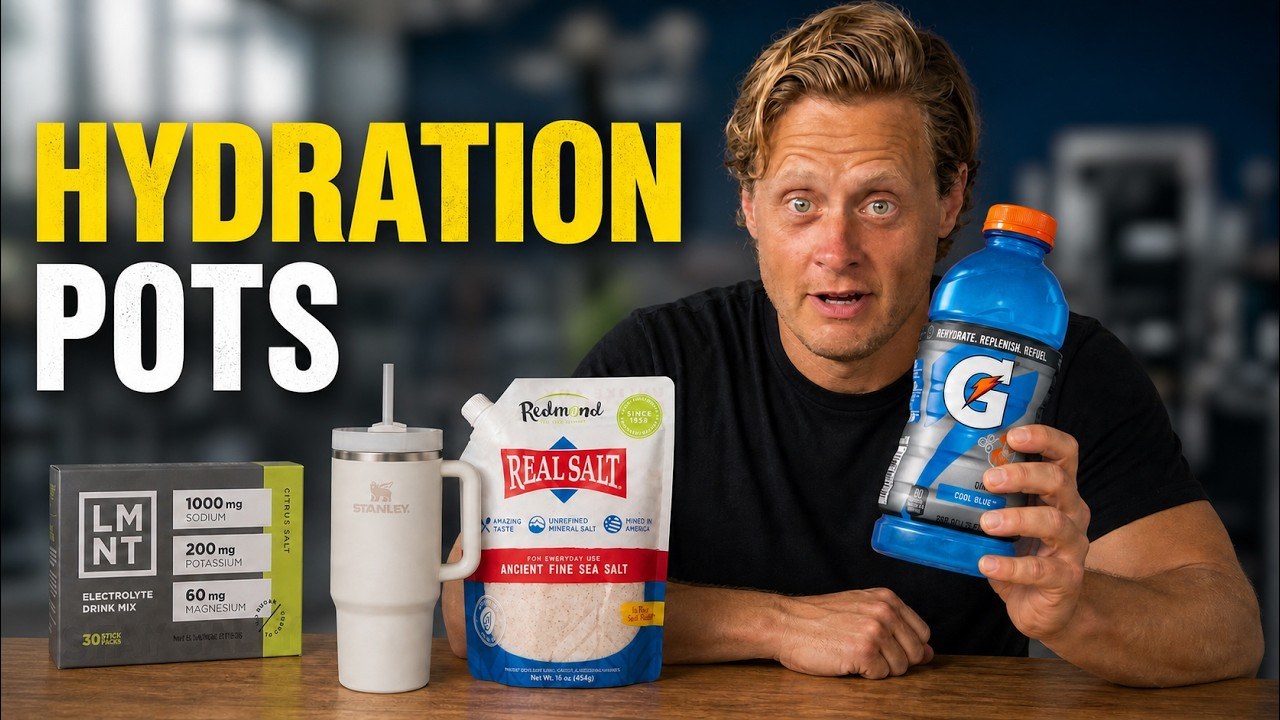 Dr. Keiser explaining POTS hydration, salt, and water